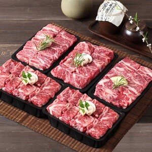 횡성한우 갈비세트 3호 (1등급이상)