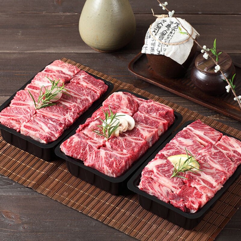 횡성한우쇼핑몰.com,횡성한우 갈비세트 1호 (1등급이상)