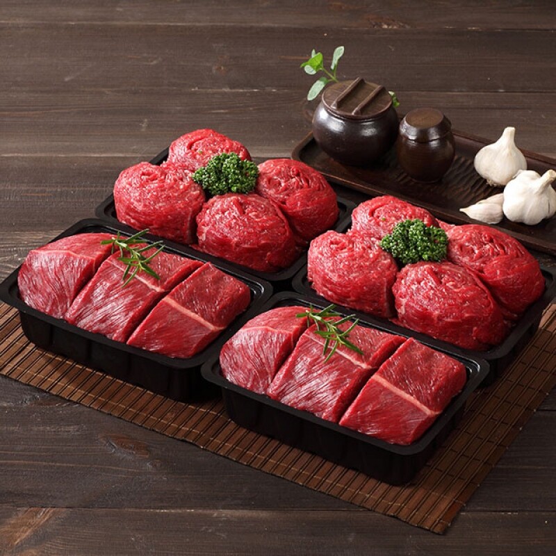 횡성한우쇼핑몰.com,횡성한우 알뜰세트2호 (1등급이상)